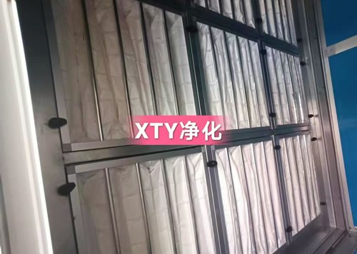 風柜中效過濾器安裝